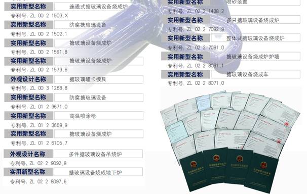 太極自主研發(fā)36項搪玻璃設備制造技術專利