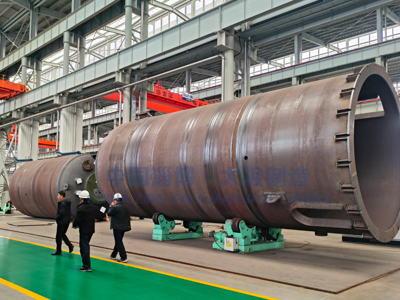 國外客戶實(shí)地檢驗(yàn) 高度認(rèn)可太極搪玻璃設(shè)備